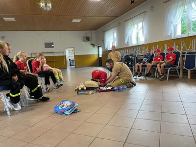 OSP Janiewice uczy pierwszej pomocy!