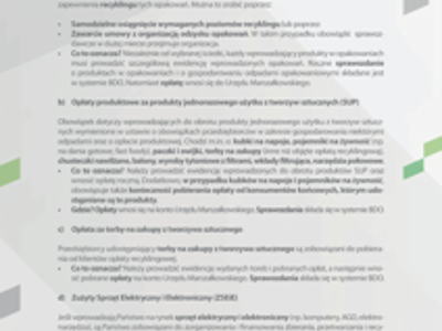 Obowiązki Środowiskowe dla Przedsiębiorców