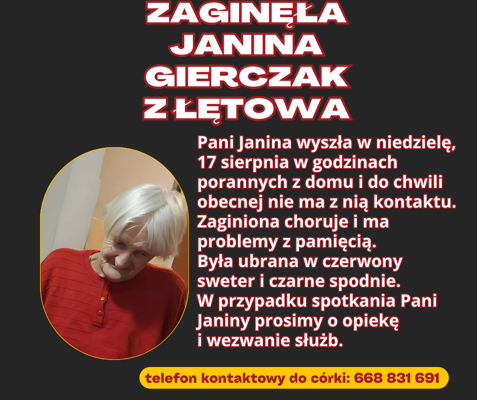 zaginiona