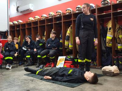 OSP Sławsko - Warsztaty udzielania pierwszej pomocy przedmedycznej