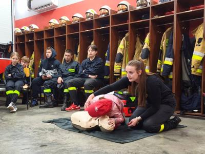 OSP Sławsko - Warsztaty udzielania pierwszej pomocy przedmedycznej