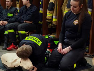 OSP Sławsko - Warsztaty udzielania pierwszej pomocy przedmedycznej