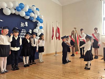  Ślubowanie klasy pierwszej w Warszkowie