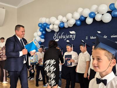  Ślubowanie klasy pierwszej w Warszkowie