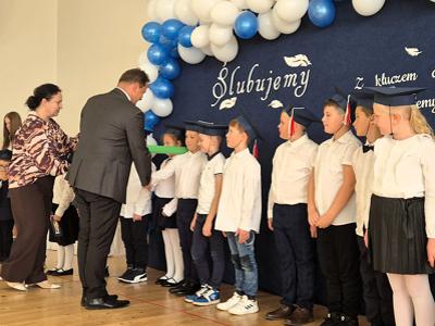  Ślubowanie klasy pierwszej w Warszkowie