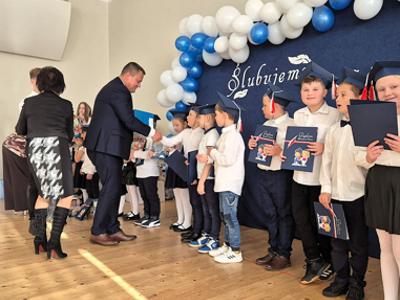  Ślubowanie klasy pierwszej w Warszkowie