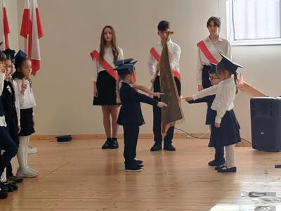  Ślubowanie klasy pierwszej w Warszkowie