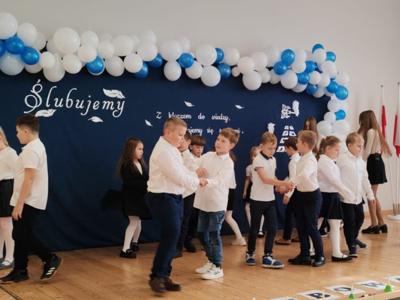  Ślubowanie klasy pierwszej w Warszkowie