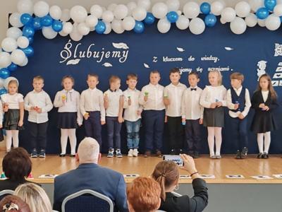  Ślubowanie klasy pierwszej w Warszkowie