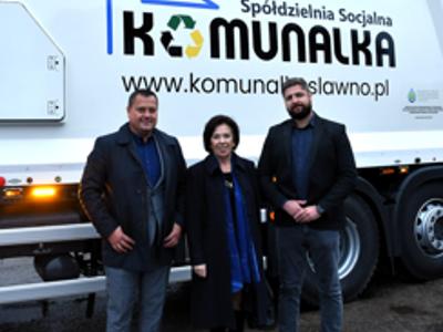 Dzięki wsparciu WFOŚiGW w Szczecinie "Komunalka" zyskała nowy pojazd!