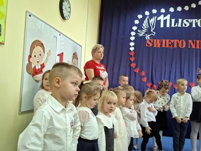11 listopada w Przedszkolu Gminnym w Gwiazdowie