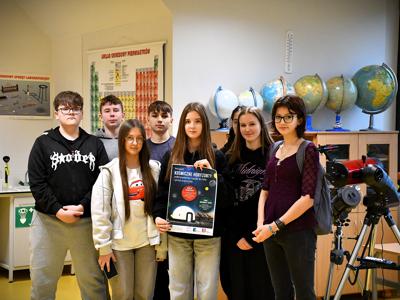 Kolejna odsłona kosmicznych horyzontów w szkołach Gminy Sławno