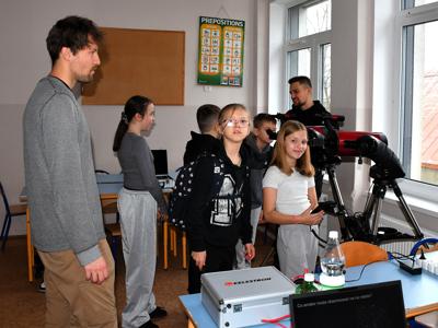 Kolejna odsłona kosmicznych horyzontów w szkołach Gminy Sławno
