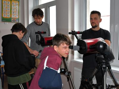 Kolejna odsłona kosmicznych horyzontów w szkołach Gminy Sławno