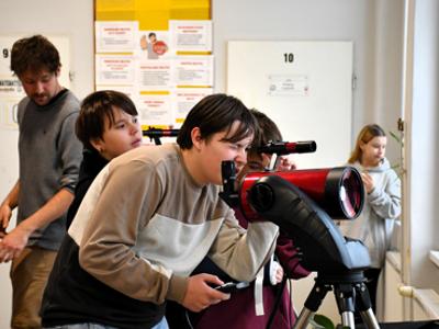 Kolejna odsłona kosmicznych horyzontów w szkołach Gminy Sławno