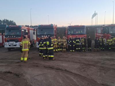 Strażacy zapoznali się z trasą kaszubską S6