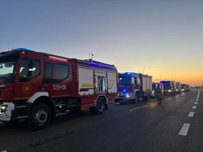 Strażacy zapoznali się z trasą kaszubską S6