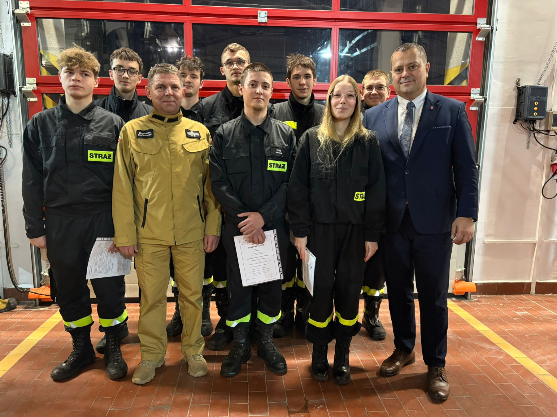 Druhowie OSP z Gminy Sławno podnoszą kwalifikacje ratownicze