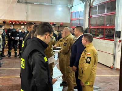 Druhowie OSP z Gminy Sławno podnoszą kwalifikacje ratownicze