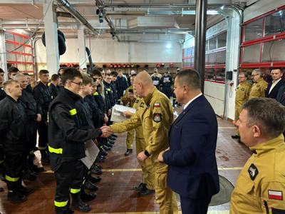 Druhowie OSP z Gminy Sławno podnoszą kwalifikacje ratownicze