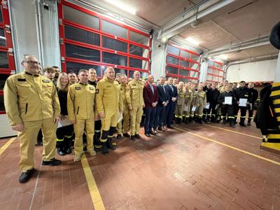 Druhowie OSP z Gminy Sławno podnoszą kwalifikacje ratownicze