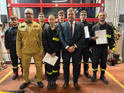 Druhowie OSP z Gminy Sławno podnoszą kwalifikacje ratownicze