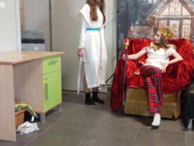 Wyjątkowe Jasełka w Świetlicy Środowiskowej Gminy Sławno. 