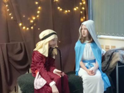 Wyjątkowe Jasełka w Świetlicy Środowiskowej Gminy Sławno. 