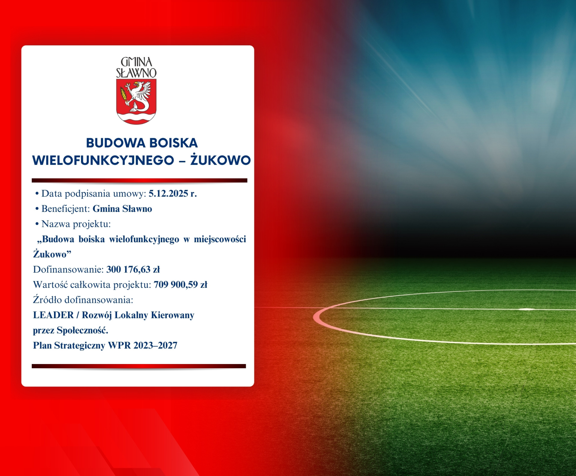 Nowe boisko wielofunkcyjne powstanie w Żukowie