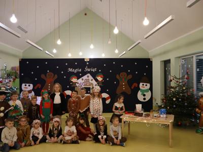 Świąteczne Spotkanie w Przedszkolu Gminnym w Bobrowicach 