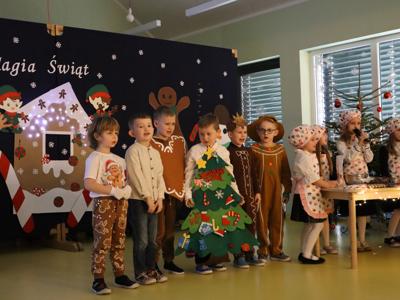 Świąteczne Spotkanie w Przedszkolu Gminnym w Bobrowicach 