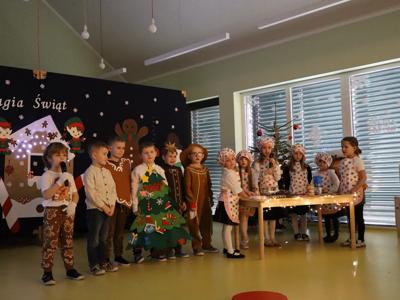 Świąteczne Spotkanie w Przedszkolu Gminnym w Bobrowicach 