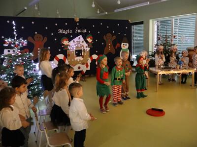 Świąteczne Spotkanie w Przedszkolu Gminnym w Bobrowicach 