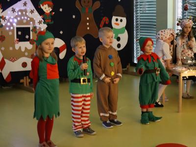 Świąteczne Spotkanie w Przedszkolu Gminnym w Bobrowicach 
