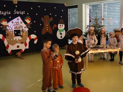 Świąteczne Spotkanie w Przedszkolu Gminnym w Bobrowicach 