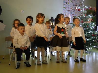 Świąteczne Spotkanie w Przedszkolu Gminnym w Bobrowicach 