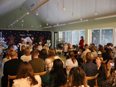 Świąteczne Spotkanie w Przedszkolu Gminnym w Bobrowicach 