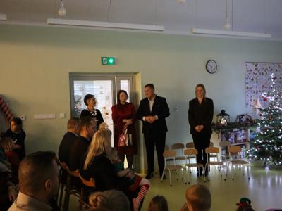 Świąteczne Spotkanie w Przedszkolu Gminnym w Bobrowicach 