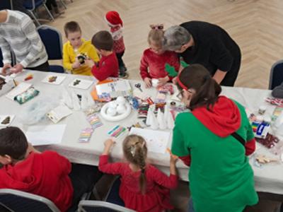 Mikołajki w świetlicy w Warszkowie