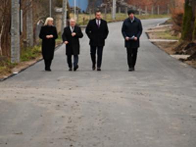 Postępy prac drogowych we Wrześnicy