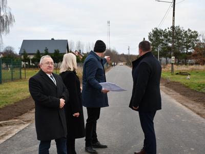 Postępy prac drogowych we Wrześnicy