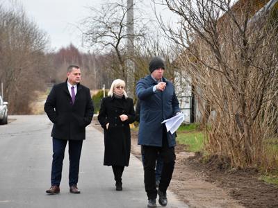 Postępy prac drogowych we Wrześnicy