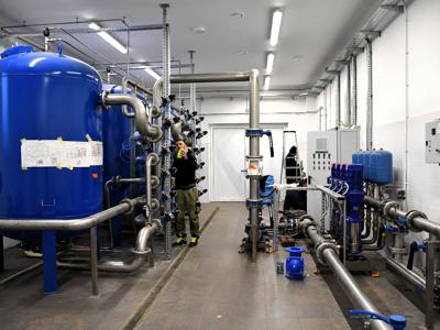 Postępują prace przy rozbudowie stacji uzdatniania wody w Rzyszczewie