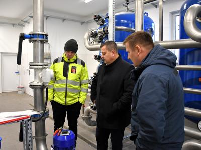 Postępują prace przy rozbudowie stacji uzdatniania wody w Rzyszczewie