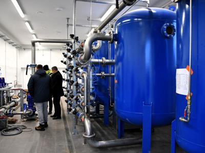 Postępują prace przy rozbudowie stacji uzdatniania wody w Rzyszczewie