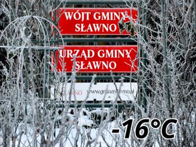 Bardzo niskie temperatury w naszej gminie – dbajmy o zdrowie