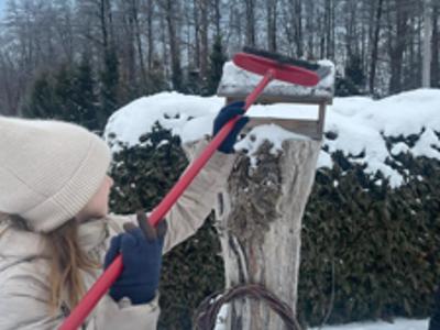 Zimowa pomoc dla ptaków – piękna inicjatywa uczniów SP we Wrześnicy 