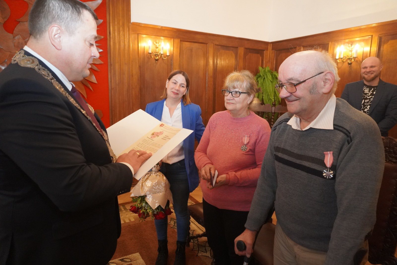 Jubileusz 50-lecia Ślubu Państwa Bieńkowskich z Warszkowa