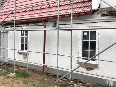 Remontowana świetlica w Boleszewie