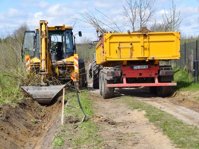 Odtwarzanie rowów w Bobrowiczkach